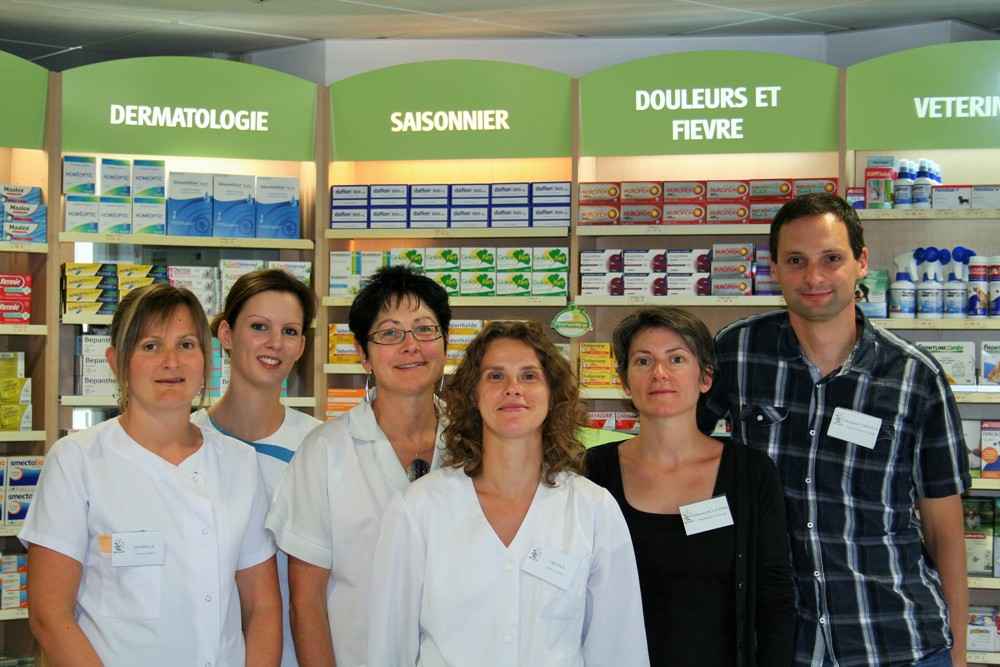 Equipe des pharmaciens et préparateurs de la Pharmacie de Bourneuf en Retz