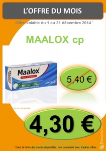 Affiches promo Maalox dec 14